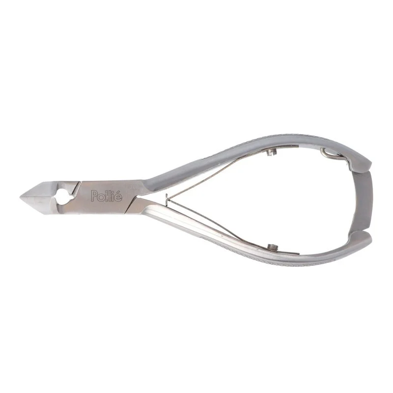TAGLIAUNGHIE PEDICURE. OBLIQUO CON MOLLE 14 CM - Pollié