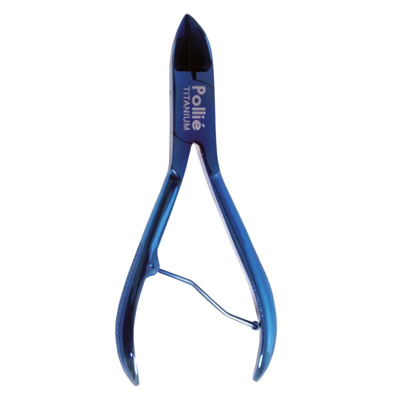 TAGLIAUNGHIE PER MANICURE 10 CM. BLU TITANIO - Pollié