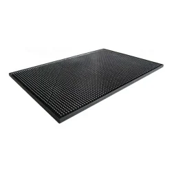 Tappetino Bar Nero 45x30 cm - FRESCURA
