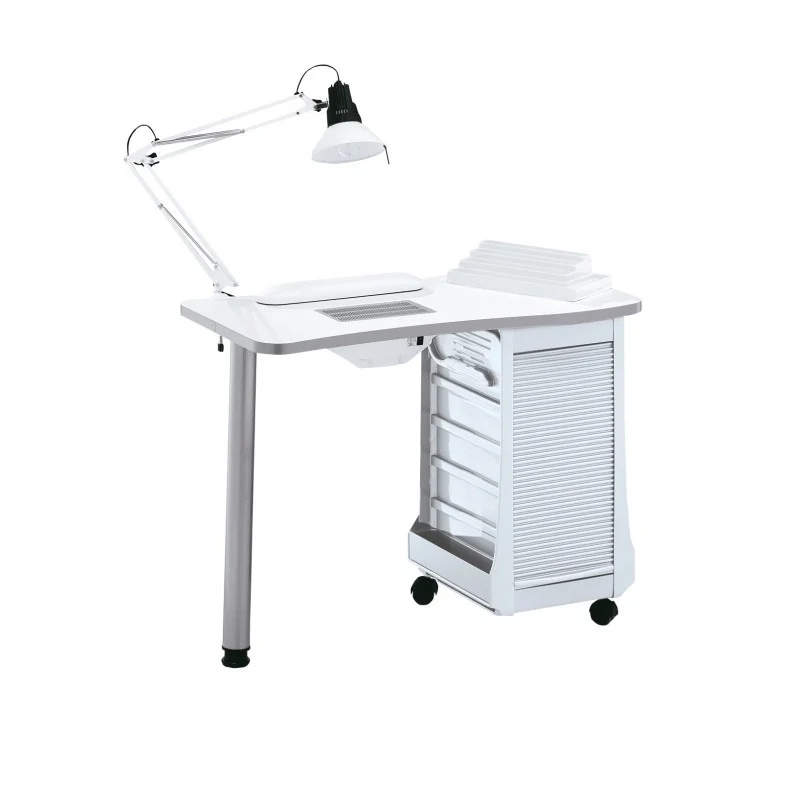 TAVOLO DA MANICURE CON ASPIRAZIONE (48X98X74) - Pollié
