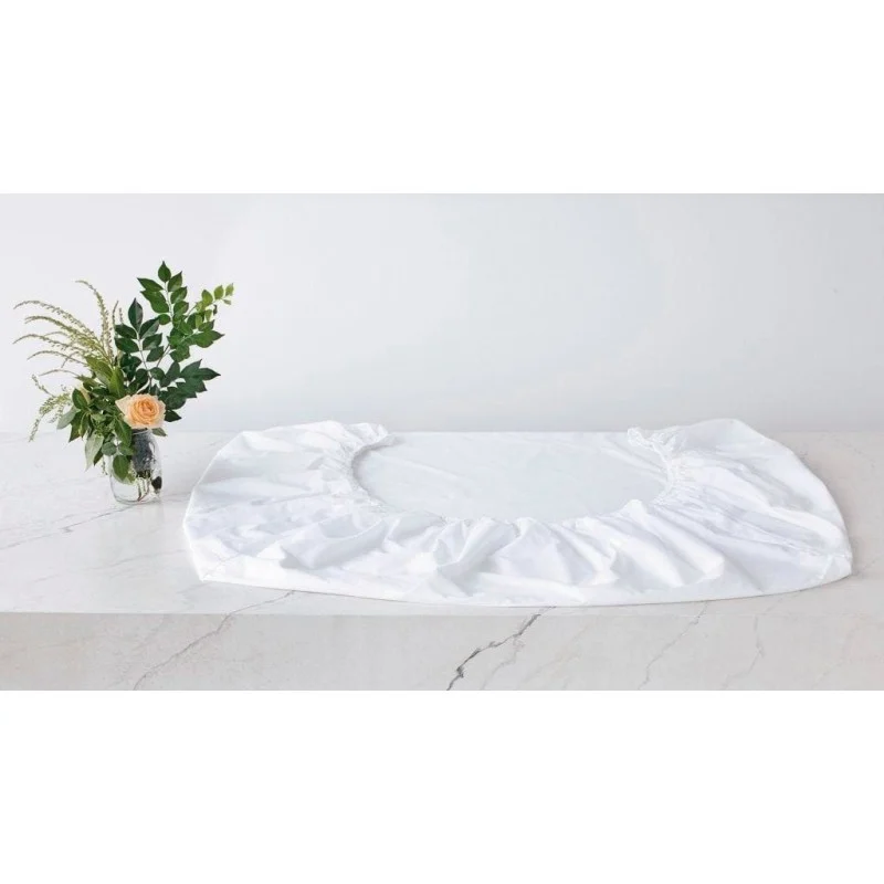 TELO PER BARELLA IN TERYLENE BIANCO 60X190CM - Pollié