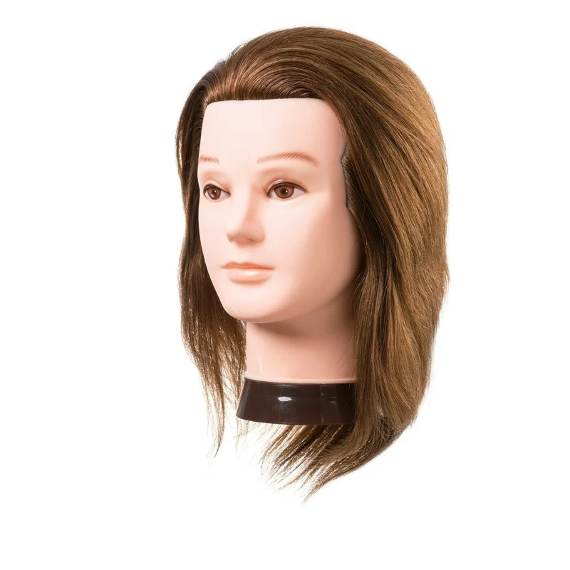 TESTA JOE CON CAPELLI NATURALI 15-18CM.