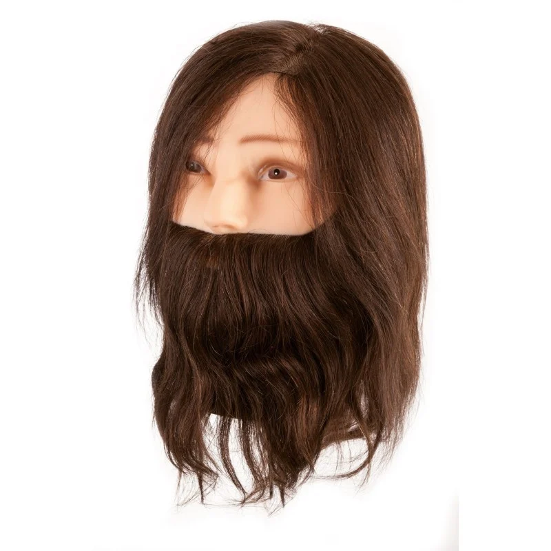 TESTE STUDIO UOMO, 100% CAPELLI UMANI CASTANO - Eurostil