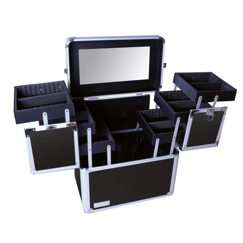 TROLLEY NERO 36X22X42CM - Eurostil