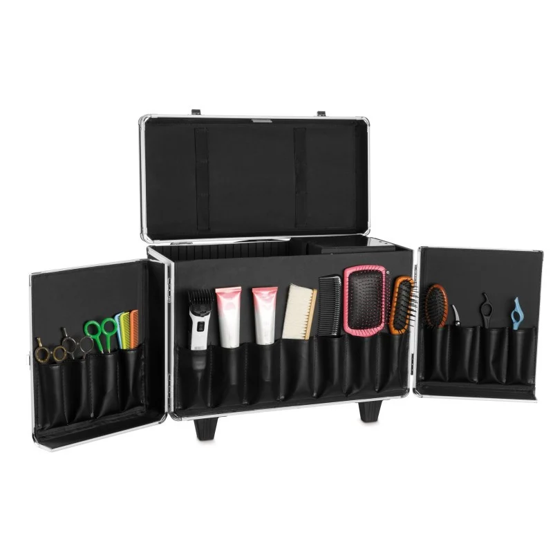 TROLLEY NERO 47X24X33CM - Eurostil
