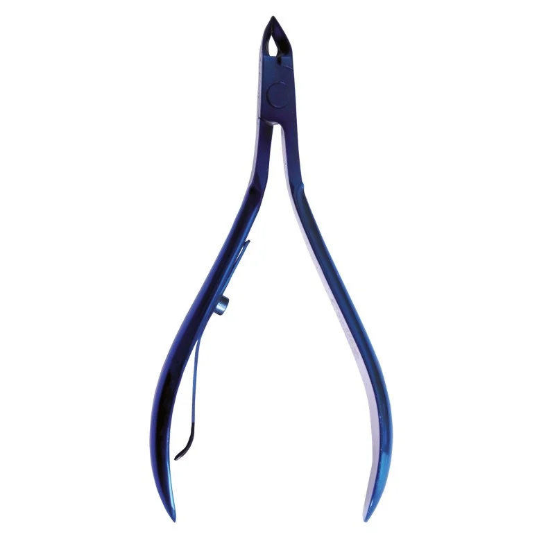 TRONCHESINO PER CUTICOLE 10CM. TITANIO BLU - Pollié
