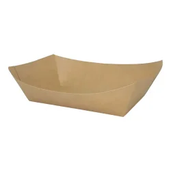 Vaschetta Fritti Avana Ceralacca 224x140x58 mm 125pz - IMBALLAGGI ALIMENTARI