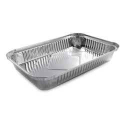 Vaschette Alluminio 6 Porzioni Bordo L 50 pz - CONTITAL