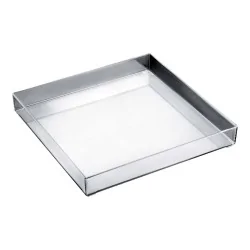 Vassoio Fashion Trasparente 30x30 cm - GOLD PLAST