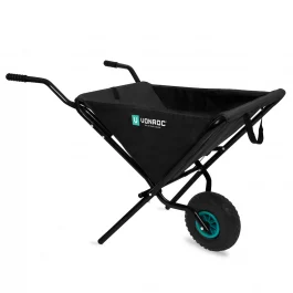 Carriola pieghevole 50 litri| Capacità di carico 30 kg. - Giardino