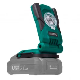 Torcia da lavoro a batteria VPOWER 20V. Dotato di 3 luci LED - Utensili